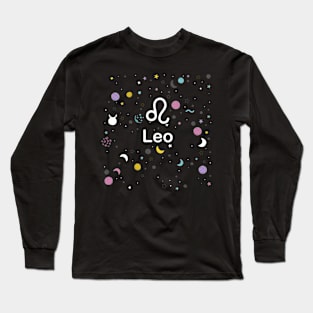 Leo zodiac sign Long Sleeve T-Shirt